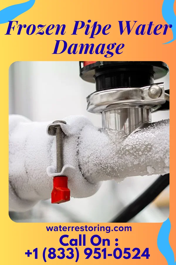 Frozen Pipe Water Damage in Harbor Hills, OH